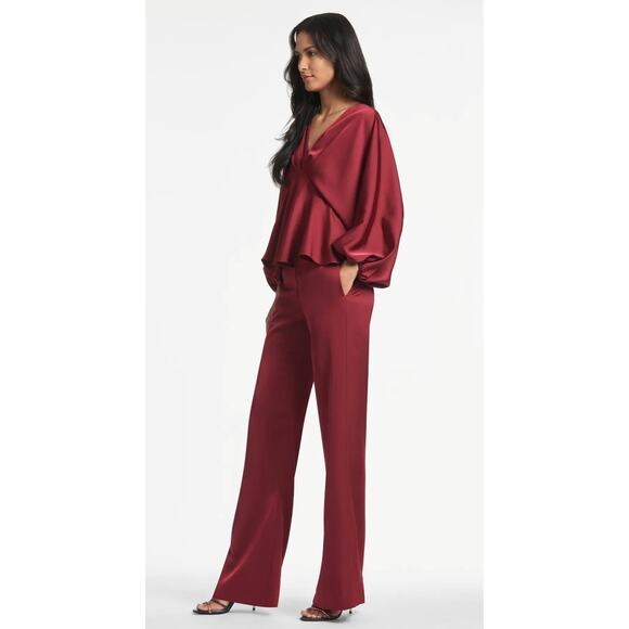 Sachin & Babi ALLI Pant Bordeaux Color $295 SOLD OUT - Picture 3 of 5